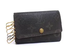 LOUIS VUITTON ルイヴィトン  M62630 モノグラム ミュルティクレ6 6連 キーケース 鍵入れ レディース メンズ ブラウン系 DJ2544