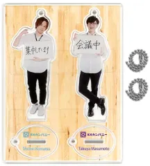 【中古】雑貨 小松昌平＆増元拓也(K4カンパニー) アクリルスタンドキーホルダー 番組ver.