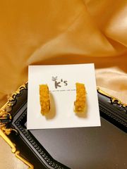 【K‘s store 2021】ピアス　925 黄色　冬おすすめ　No.150