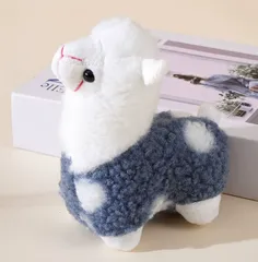 アルパカのぬいぐるみキーホルダーストラップ