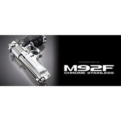 六*花様 w*様 M92F クロームステンレス ガスガン - メルカリ