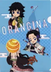 【中古】クリアファイル 竈門禰豆子＆冨岡義勇＆胡蝶しのぶ A4クリアファイル 「鬼滅の刃×サントリー」 対象商品購入特典