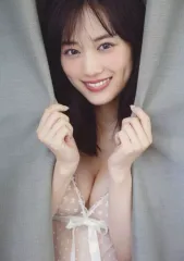 【中古】ポストカード 山下美月(カーテン/下着：レース) 特大ポストカード 「乃木坂46 山下美月2nd 写真集 『ヒロイン』」 封入特典