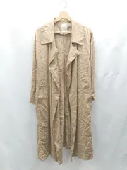 ◇ ⊇ ◎ URBAN RESEARCH 長袖 トレンチコート サイズF ライトブラウン レディース E  【1502180065194】