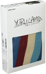 ゆるキャン△ 志摩リンのストライプマフラー