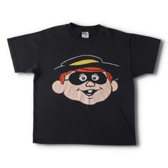 古着 90年代 ヘインズ Hanes McDonald's マクドナルド ハンバーグラー アドバタイジングTシャツ USA製 メンズL相当/evb029554