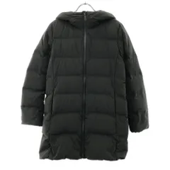 ユニクロ シームレス ダウンコート M ダークグリーン UNIQLO レディース