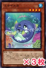 遊戯王 ミナイルカ ノーマル : N (3枚セット)