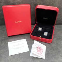 ▼【未使用品】Cartier/カルティエ サントス ドゥ カルティエ カフリンクス OG000746 スターリングシルバー ブルー 箱付き S09189262967