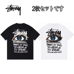 【2枚 新作】STUSSY（ステューシー）Ocular tee 新作 Tシャツ メンズ 半袖 男女兼用