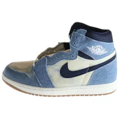 NIKE (ナイキ) AIR JORDAN 1 RETRO HIGH OG DENIM エアジョーダン 1 レトロ デニム ハイカットスニーカー インディゴ US9/27cm FQ2947-100