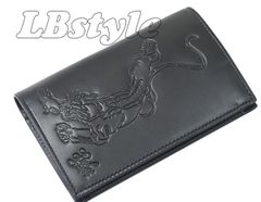 新品未使用 ポールスミス トリプルステッチ 牛革 レザー 名刺入れ