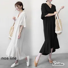 レディース マキシワンピース リゾート 夏 Vネックス ロング丈 フリル 半袖 マーメイドスカート フリル 大きいサイズ ゆったり きれいめ 着痩せ オシャレ