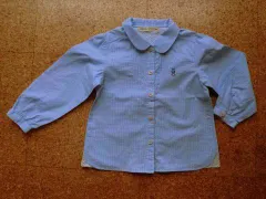 ファミリア familiar 100cm 子供服 長袖 ブラウス ★3 キッズ 【中古】 ユーズド 女の子 女児 ガールズ ブランド USED アウトレット リサイクル 古着 子ども服 こども服 子供 子ども