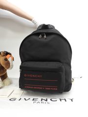 u32【極美品】ジバンシー スパイクスタッズ ブラック ナイロン レザー