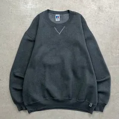 90年代 USA製 RUSSELL ATHLETIC ラッセル ブランクスウェットシャツ 無地 メンズXL相当 