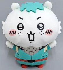 [중고] 봉제 인형 미도리 타니 히사 x 치이카와 엄청 복어 봉제 인형 ~ 미도리 야 데 히사키 치이 카와 ~ [나의 영웅 아카데미아 × 치이카와 뭔가 작고 귀여운 녀석]