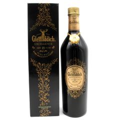 Glenfiddich グレンフィディック ウイスキー 18年 エクセレンス シングルモルト ピュアモルト表記 700ml 43% 洋酒 古酒 未開栓