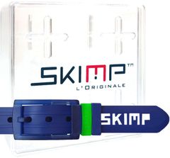 SKIMP シリコンラバーベルト メンズ レディース ゴム ゴルフ スノボ 防水  長さ約135cm 幅約3.4cm スキンプ【青 ネイビー】