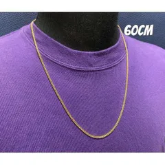 ●60cm 《細め》ゴールド 喜平チェーンネックレス メンズ レディース