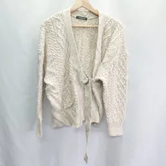 ■ AMERICAN HOLIC アメリカン ホリック 長袖 ニットカーディガン サイズF ベージュ レディース E  【1407020064095】