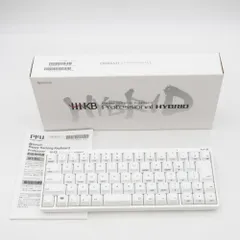 PFU ピーエフユー PC周辺機器 HHKB Professional Hybrid Type-S 日本語配列／雪 Happy Hacking Keyboard PD-KB820YSCのサムネイル