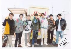 【中古】生写真(ジャニーズ) ジャニーズWEST/集合(7人)/横型・全身/「ジャニーズWEST LIVE TOUR 2022 Mixed Juice」グッズオフショット/公式生写真