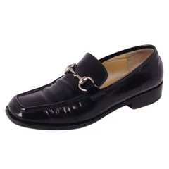 Vintage グッチ GUCCI ローファー モカシン ホースビット レザー