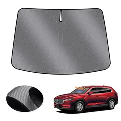 純正 MAZDA CX-8 専用サンシェード 日除 カバー グレー ブラック 純正 MAZDA CX-8 専用サンシェード 日除 カバー グレー ブラック