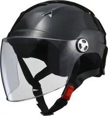 ハーフ シールド付 バイクヘルメット RE-41 リード工業(LEAD)