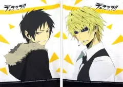 【中古】抱き枕カバー・シーツ(キャラクター) 平和島静雄＆折原臨也 描き下ろしクッションカバー 「PS Vitaソフト デュラララ!! Relay アニメイト限定版」 購入特典