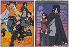 【中古】クリアファイル 集合 A4クリアファイルセット(2枚組) 「BORUTO-ボルト-NARUTO THE MOVIE」