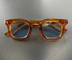 サングラス　ブルーレンズ　UVカット　ビンテージ　ヴィンテージ　アメリカン　ヨーロッパ　紫外線カット　セーフティグラス　オプティカル　クラウンパント　50s 60s クラシック　メンズ　黒縁眼鏡　メガネ　太縁　伊達メガネ　クリアフレーム　#majyu-og