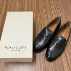 【美品】イヴ サンローラン 茶色 ストレートチップ 26cm 除菌・消臭済み 美品】イヴ サンローラン 茶色 ストレートチップ 26cm 除菌・消