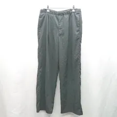 ◇ Θ MONO-MART モノマート ウエストゴム ワイドパンツ サイズL ブラック メンズ E  【1412090000225】