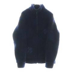 LOUIS VUITTON (ルイヴィトン) 22SS NIGO JACQUARD DAMIER FLEECE JACKET RM221M LZ8 HMY05W ニゴ フリースジャケット ネイビー ブラック