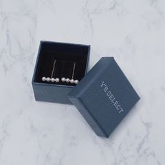 パールチェーンピアス　14kgf