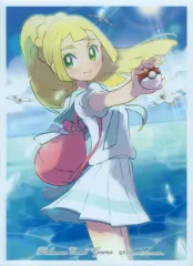 【中古】サプライ ポケモンカードゲーム デッキシールド(スリーブ) がんばリーリエ ポケモンセンター限定