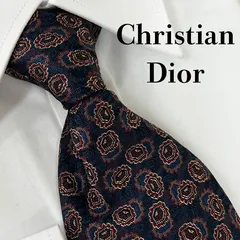 《未使用級》Christian Dior(クリスチャンディオール) MONSIEUR ネクタイ 総柄