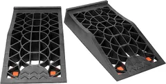 Donext カースロープ ハイリフト タイヤスロープ 整備用 オイル交換 SUV/ジープ/バン/トラック対応可能 軽量(2pcs-6T,  2pcs-6T低間隙)