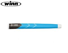 ウィン（winn）ホワイトラインパターグリップ ミッドサイズ　グレー/スカイブルー　 ゴルフ パター用 WINN-68WL GY/SB