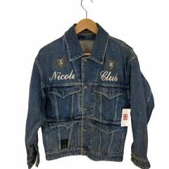 ニコルクラブフォーメン NICOLE CLUB FOR MEN 刺しゅう デニムジャケット メンズ 表記無 のサムネイル