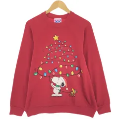 古着 90年代 PEANUTS SNOOPY スヌーピー キャラクタースウェットシャツ トレーナー USA製 メンズXXL相当 ヴィンテージ/eaa403287