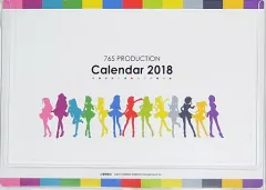 【中古】カレンダー [単品] 765プロカレンダー 2018 「PS4ソフト アイドルマスター ステラステージ ステラBOX」 同梱品