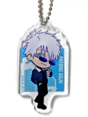 【中古】キーホルダー 五条悟 「呪術廻戦カフェ2024 渋谷事変 ミニキャラアクリルキーホルダー」