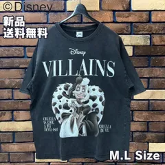 【Disney/ディズニー】ヴィランズマガジン グラフィックプリント半袖Tシャツ VILLAINS 101匹わんちゃん クルエラ Cruella short sleeve ヴィンテージ風 ストリート ユニセックス 男女兼用 4515047 新品 送料無料