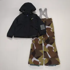 ジュニア スキーウェア セットアップ ブラック 130cmのサムネイル