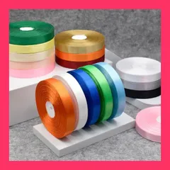 【スタッフおすすめ！】サテンリボン ワインレッド 幅20 mm 縦長100ヤード 約91メートル 大容量 ギフトラッピング用リボン ちょう結び 包装 贈り物 プレゼント用リボン 長い お徳用 花材 花束 装飾 クラフト DIY 手芸用アクセ