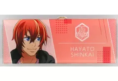 【中古】バッジ・ビンズ 新開隼人 「弱虫ペダル GLORY LINE 描き下ろし お出かけver. トレーディングアクリルネームプレート」