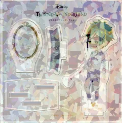 【中古】アクリルスタンド・アクリルパネル フロイド・リーチ ホログラムミニアクリルスタンド プラチナジャケットver. 「ディズニー ツイステッドワンダーランド」 フロイドの誕生日記念グッズ